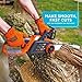 BLACK+DECKER 40V MAX Electric Chainsaw Cordless, 12 Inch Battery Chainsaw, Battery and Charger Included, Longer Runtime, Lightweight Rechargeable (LCS1240)
