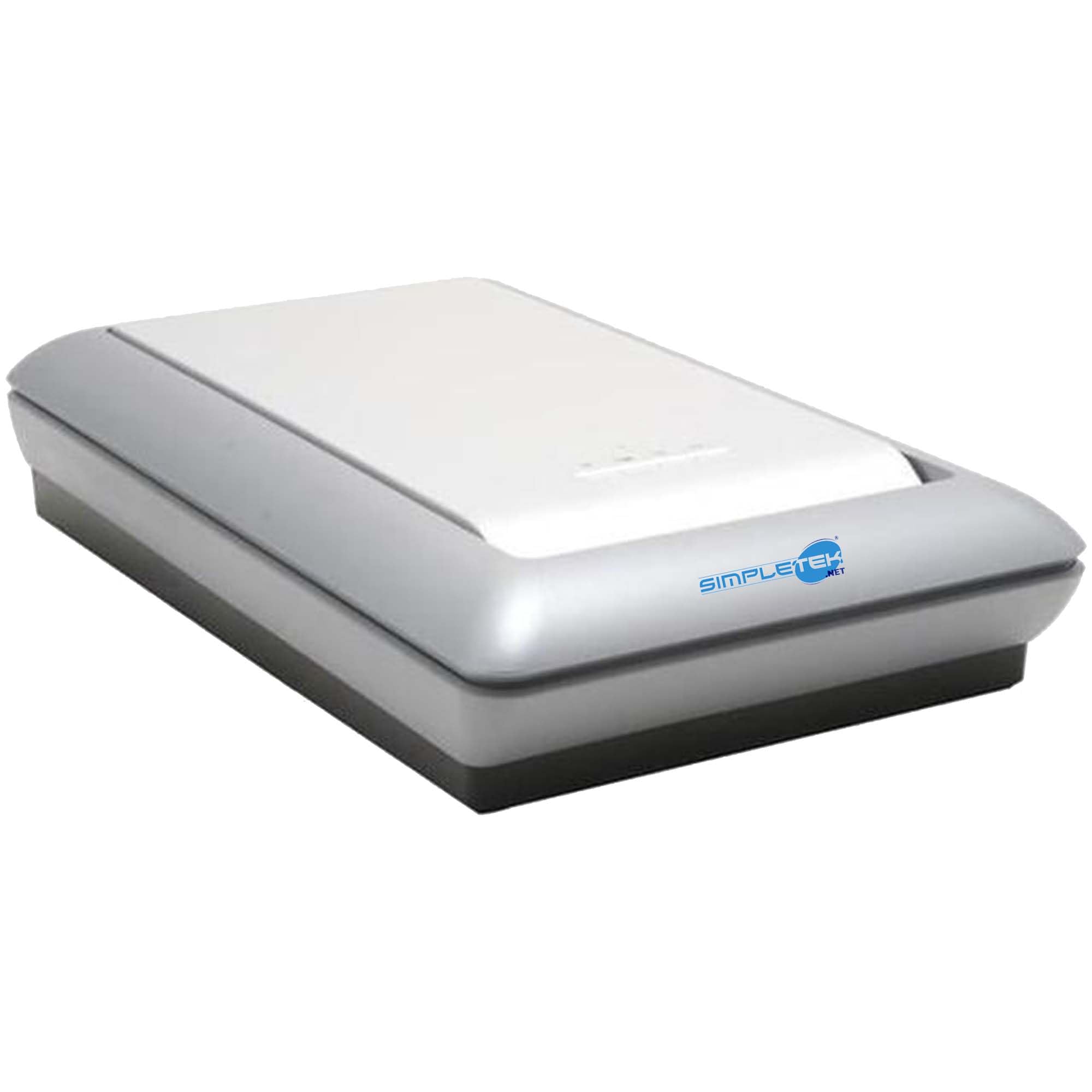 SIMPLETEK - Scanner Piano 4890 Flatbed Photo USB 4800 x 9600 DPI 48 Bit | Cavo di Alimentazione e USB Inclusi (Ricondizionato)