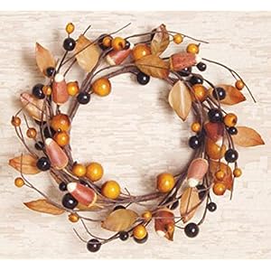 CWI Gifts 6.5" Primitive Candy Corn Wreath, Multi CWI Gifts 65 Primitive Candy Corn Wreath Multi
