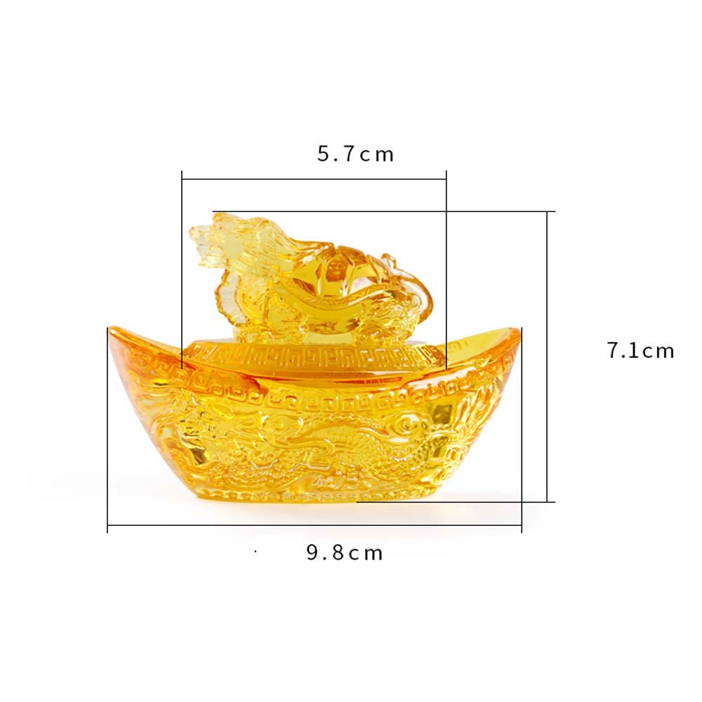 高品質シトリンロングイちゃん置物 ◇限定入荷！◇極上超透明シトリン【黄水晶】！◇財運を高める瑞獣