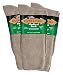Extra-Wide Medical (Diabetic) Socks for Men (11-16 (up to 6E wide), Tan)