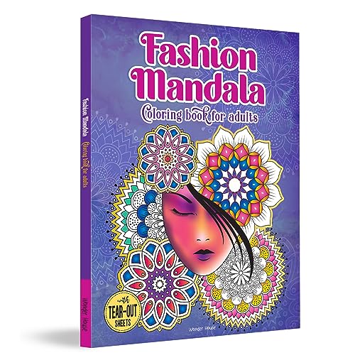 Image of Fashion Mandala Coloring Book For Adults