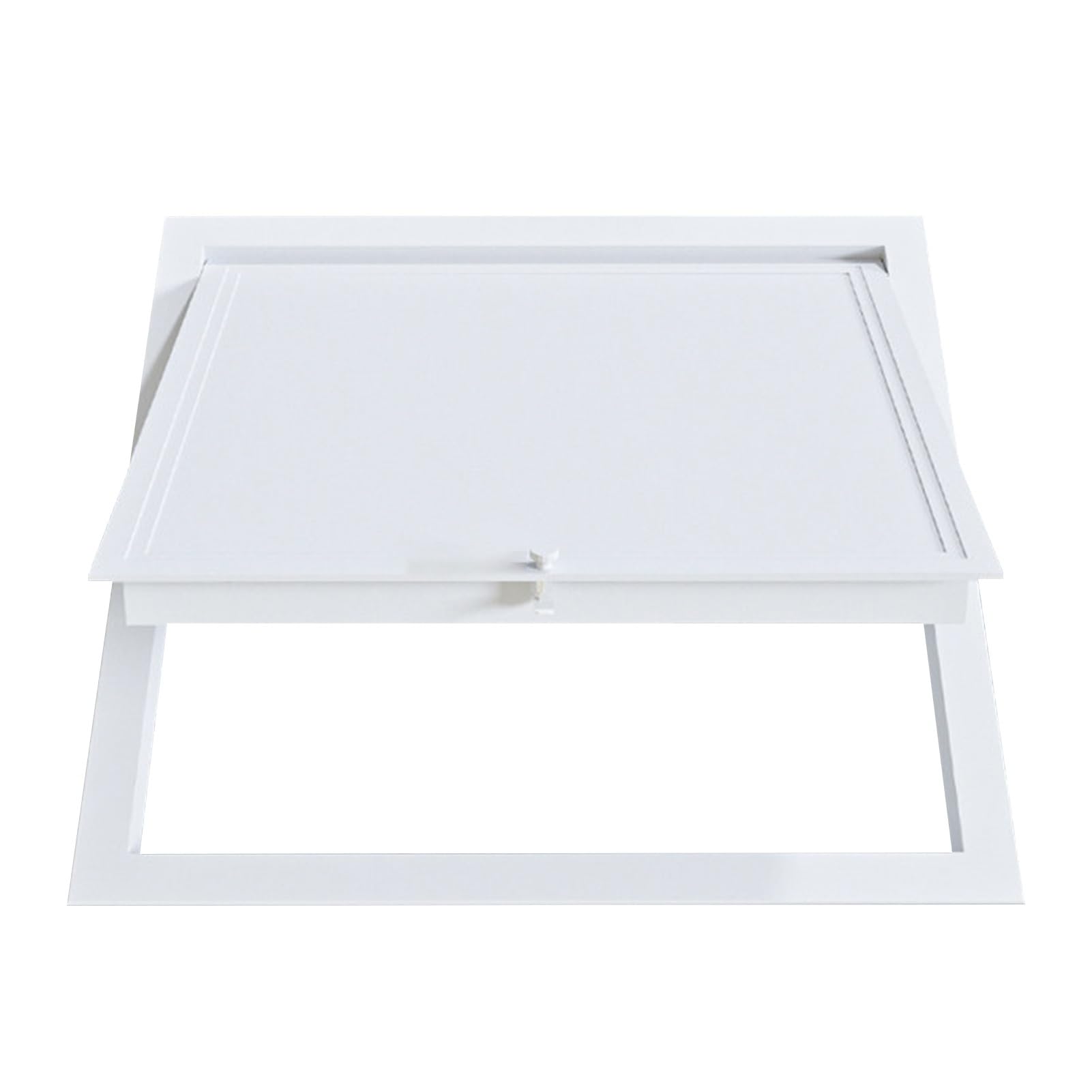 Puerta de panel de acceso de aluminio, placa de cubierta de agujero de pared grande para ático, fontanería e inspección de cables eléctricos, cubierta de acceso discreto con marco