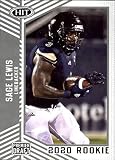 2020 SAGE HIT Premier Draft (NFL) Silver #6 Sage Lewis FIU Panthers Pre-Rookie RC Official Player Licensed Football Trading Card