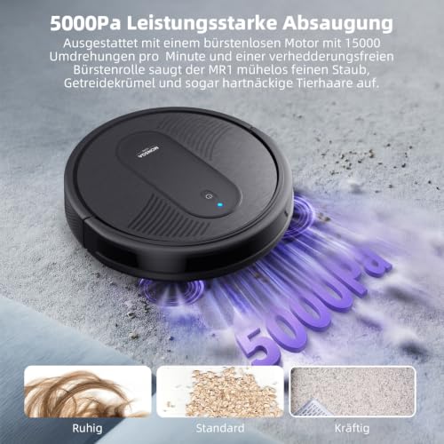 MONSGA Robot Vacuum Cleaner with Mop MS1 MAX – Ansicht 2