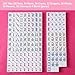 GUSTARIA 1.2”American Mahjong Tile Set, 166 Mahjong Game Set with Pink Color (Tiles Only, No Racks and Other Accessories)