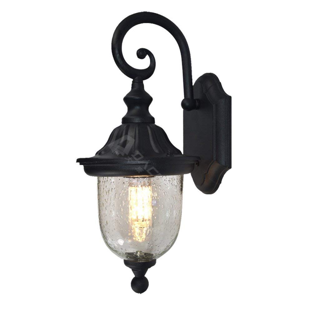 Lumière murale IP54 extérieure et applique étanche vintage en aluminium pour cour