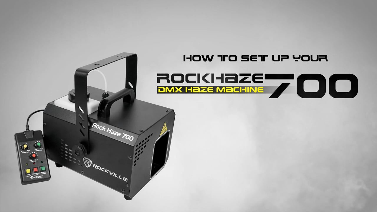 Amazon.com: Rockville ROCKHAZE 700 CFM DMX Haze Machine Water