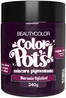 Máscara Pigmentante Color Pot’s - Marsala InfalÍvel