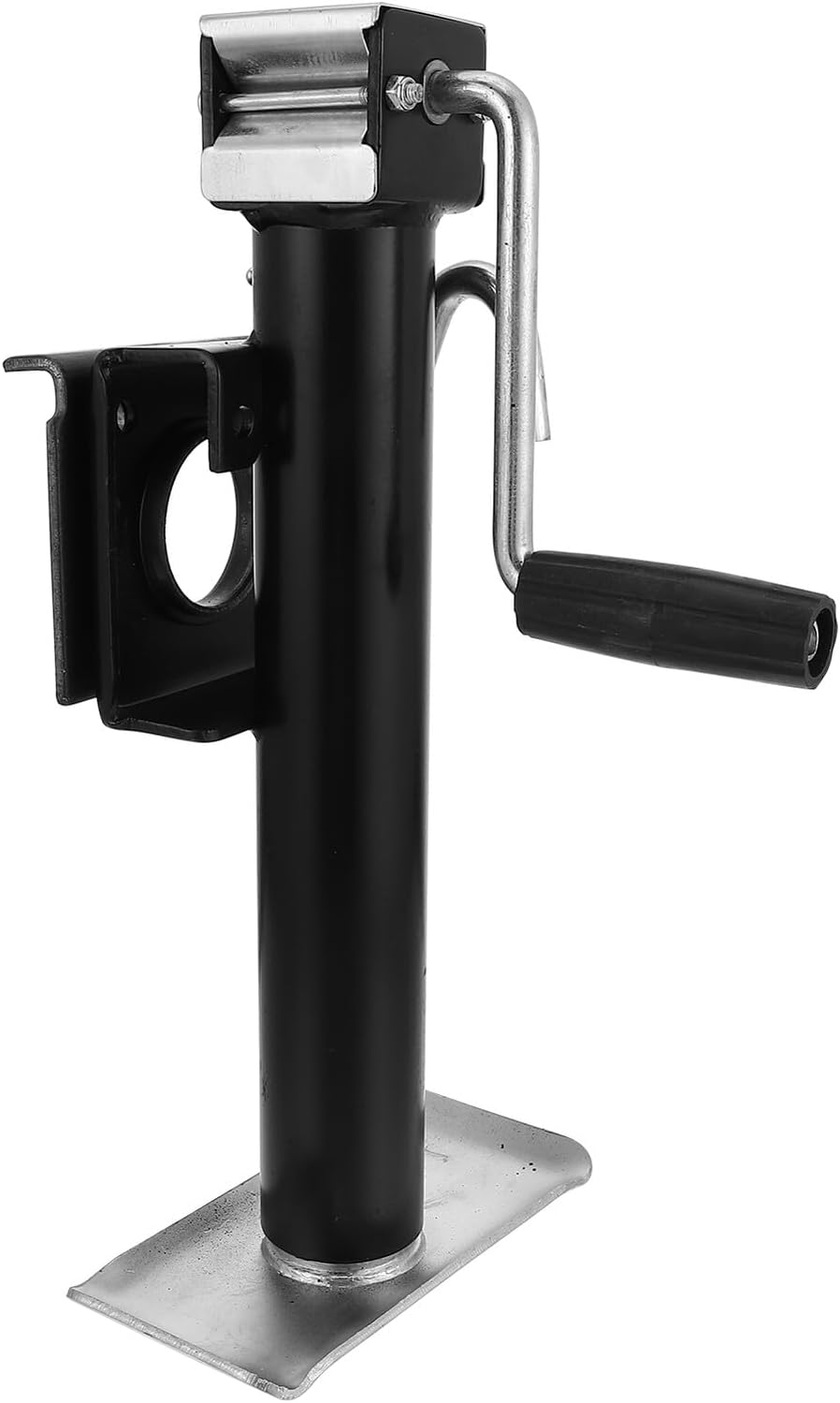 Manual Side Swing Stabilizer Jack 900kg Load Capacity Black Car Supporting Jack Trailer Rv Lifting Support Bracket for Camper and Yacht Outrigger