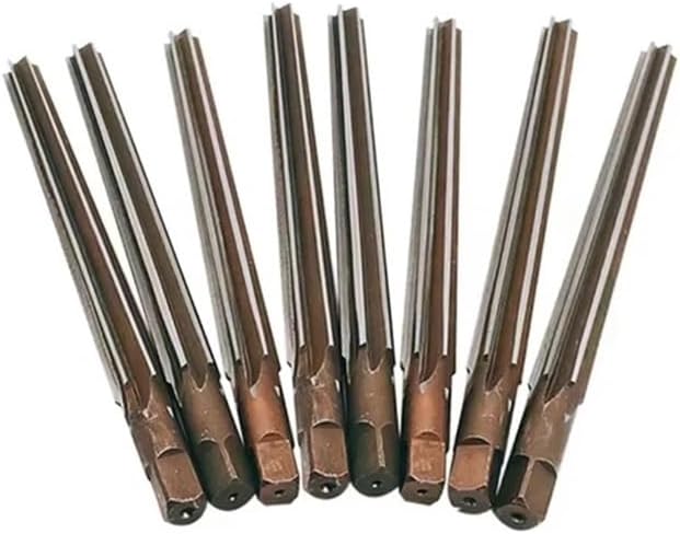 1: 50 Taper Hand Reamer, 9crsi Conical Straight Shank Reamer, Used for Manual Reaming Precision Cutting Milling Cutters(25mm)