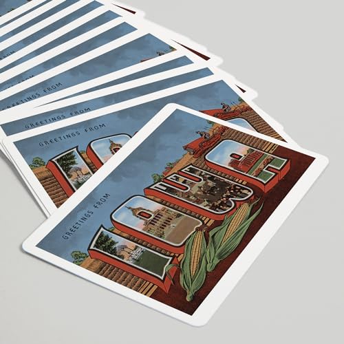 Lantern Press naipes de póker para adultos, 52 cartas miniatura 5