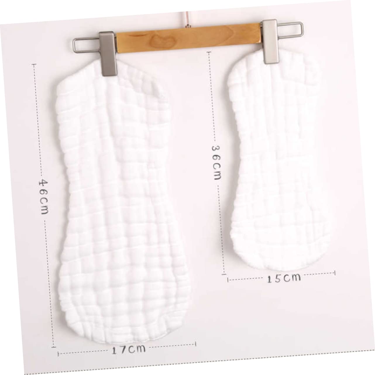 RORPOIR Cloth Diapers for Babies 5pcs Pure Cotton Gauze Diaper Soft Comfortable Easy to Wash and Clean