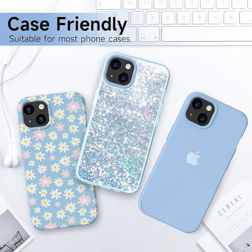 Image of Premium Camera Lens Protector Compatible For iPhone 13 (Black) Camera Lens Protector - 9H Tempered Glass, Military-Grade Anti-Scratch, Case-Friendly, Easy Install Frame