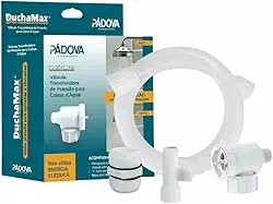 Válvula Transferidora Alternadora Aumenta Pressão Na Caixa De Água Duchamax Branco Pressurizador Hidráulico Padova