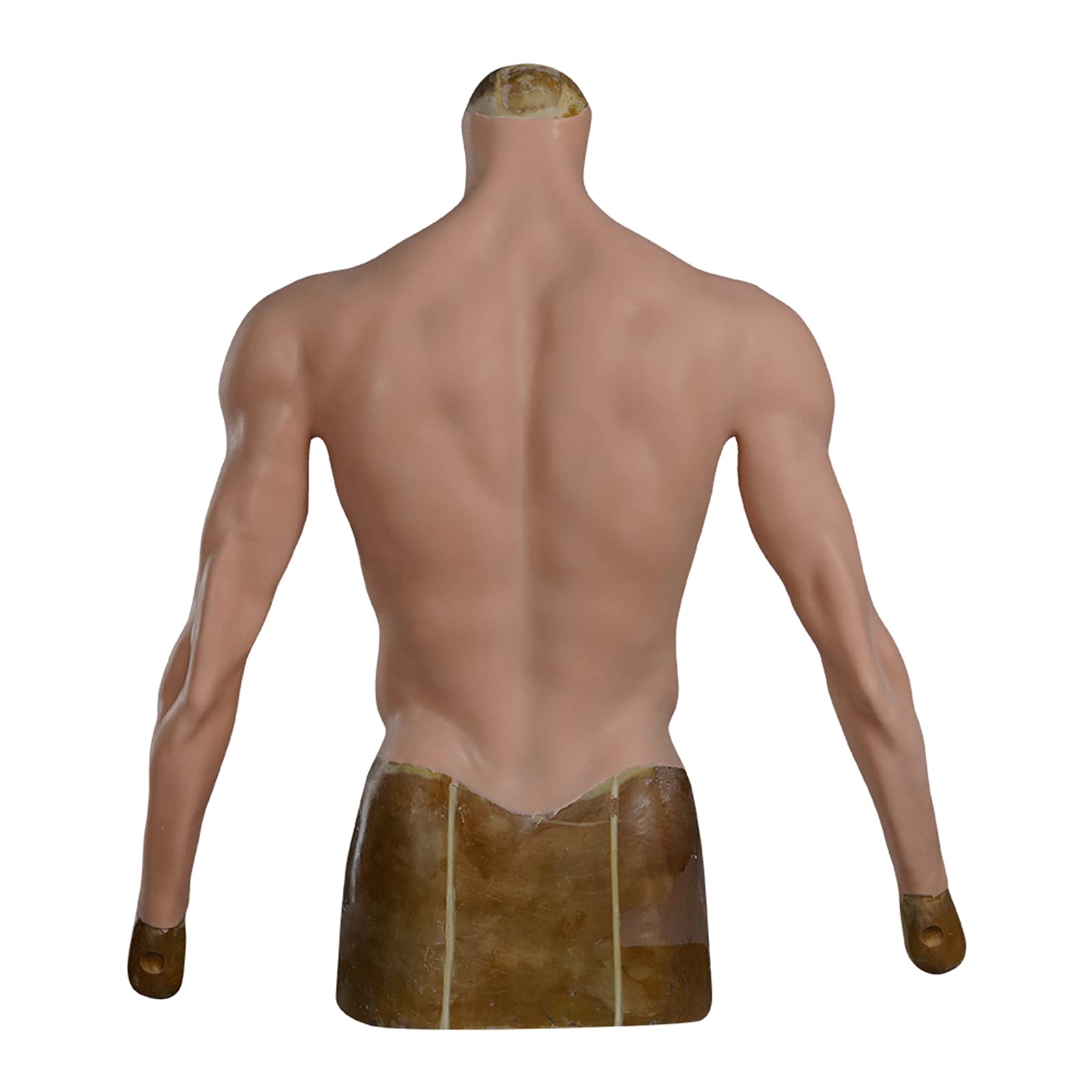 Silikonowy męski strój na klatkę piersiową z ramionami do cosplay crossdresser symulacja Pectoralis