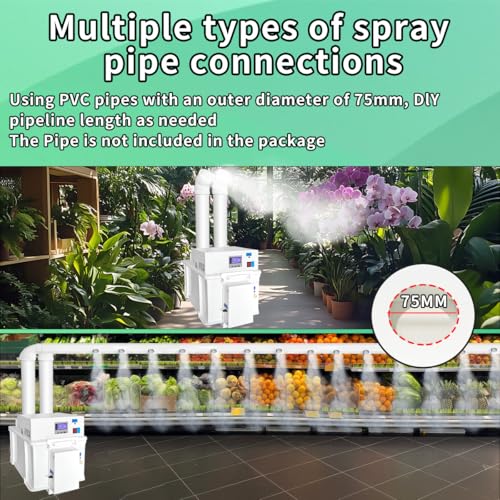 Ultrasonic Mist Maker 10000ml/h Industrial Commercial Humidifier by Zhipurul - Used condition - Image 5
