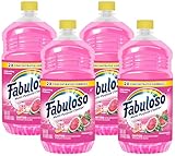 Fabuloso Multi-Purpose Cleaner, 2X Concentrated Formula, Watermelon Scent, 56 oz (Pack of 4)