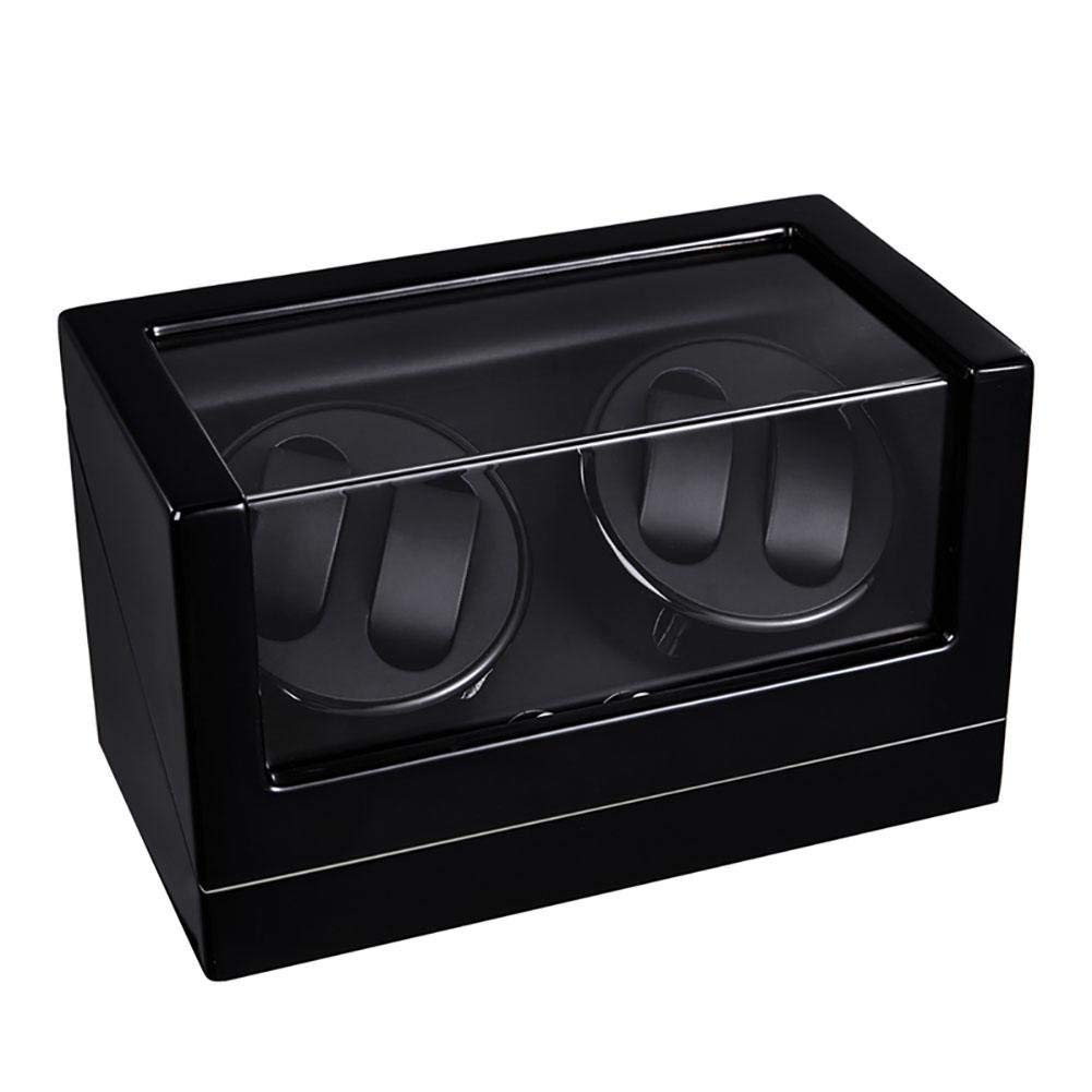 SBCGFY Watch Winder 4 Watches Box Black,Watch Winder For Automatic Watches 4 Watches Winders Display Box Storage Case,
