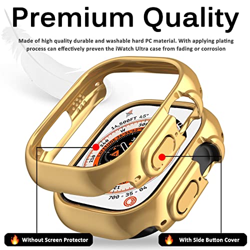 Miimall Compatible with Apple Watch Ultra 49mm Case, Hard PC Frame Bumper without Screen Protector - Image 3