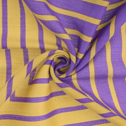 Women Contrast Color Symmetrical Striped Printed Scarf, 27.6x27.6 Square Herringbone Neck Scarves Neckerchief4