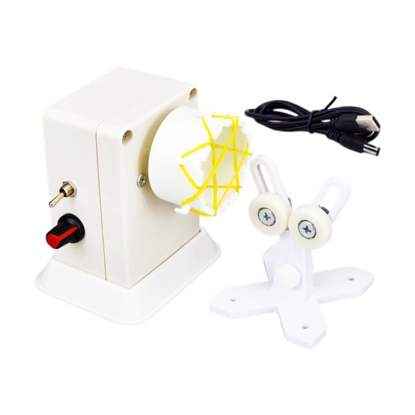 Oshhni Machine d'enroulement de Canne à pêche, Support époxy pour séchage époxy, Accessoires Portables, Peinture, kit de réparation de Canne à pêche