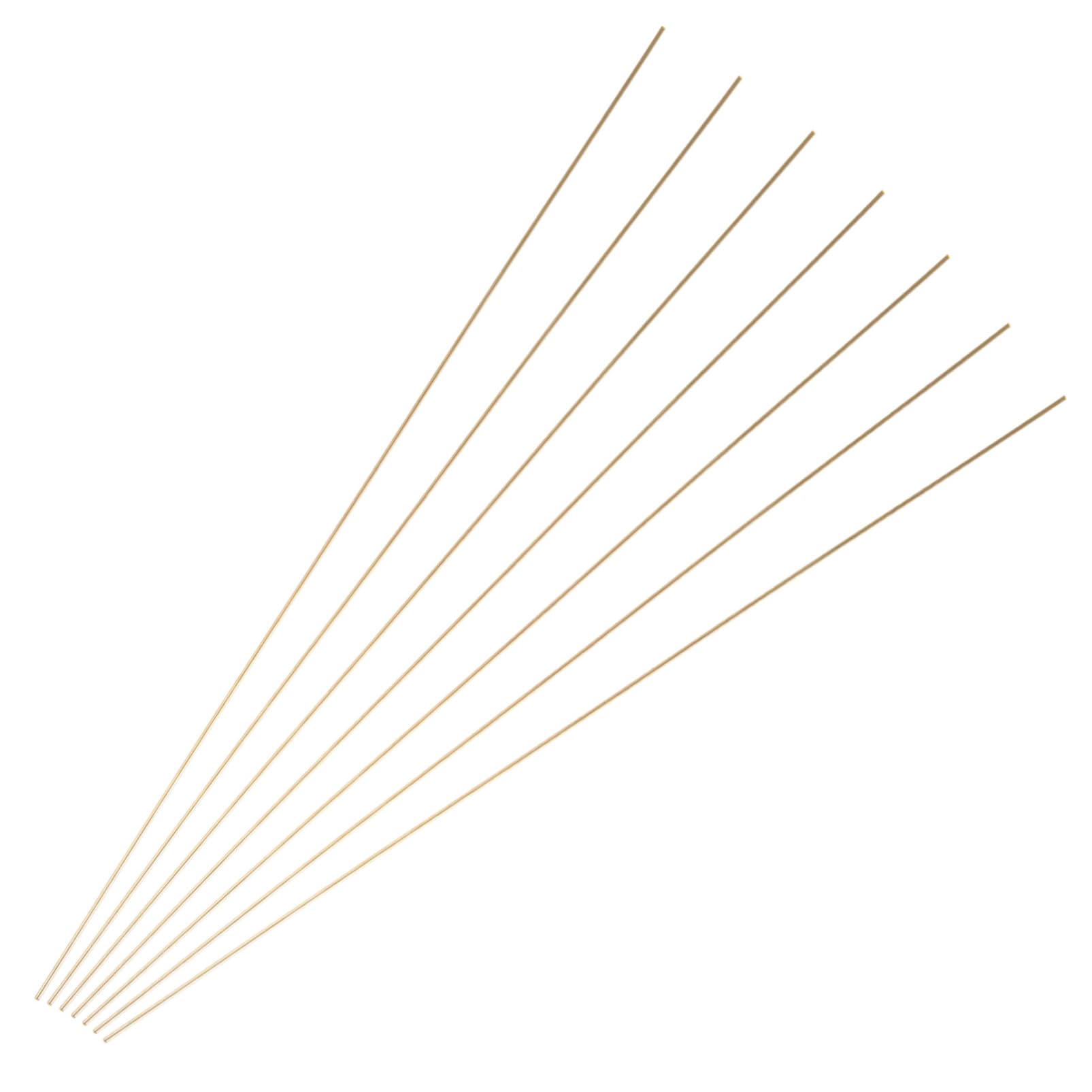 CIMAXIC 7pcs Copper Craft Support Rods DIY Model Material En Dowel Rods Models Frame Rod