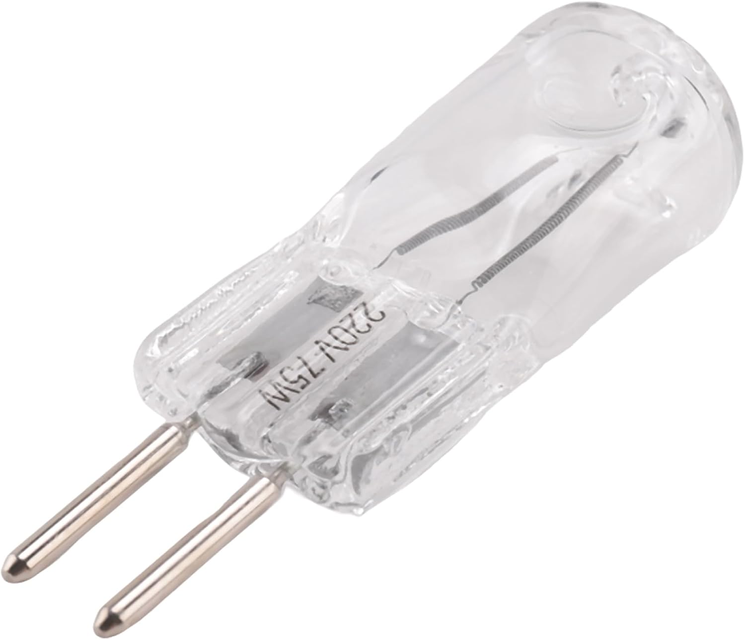 Halogen Light Bulbs G6.35 220V 75W Halogen Bulbs Gy6.35 50W 220V Clear Capsule Lamp Warm White Dimmable,35W,20Pc