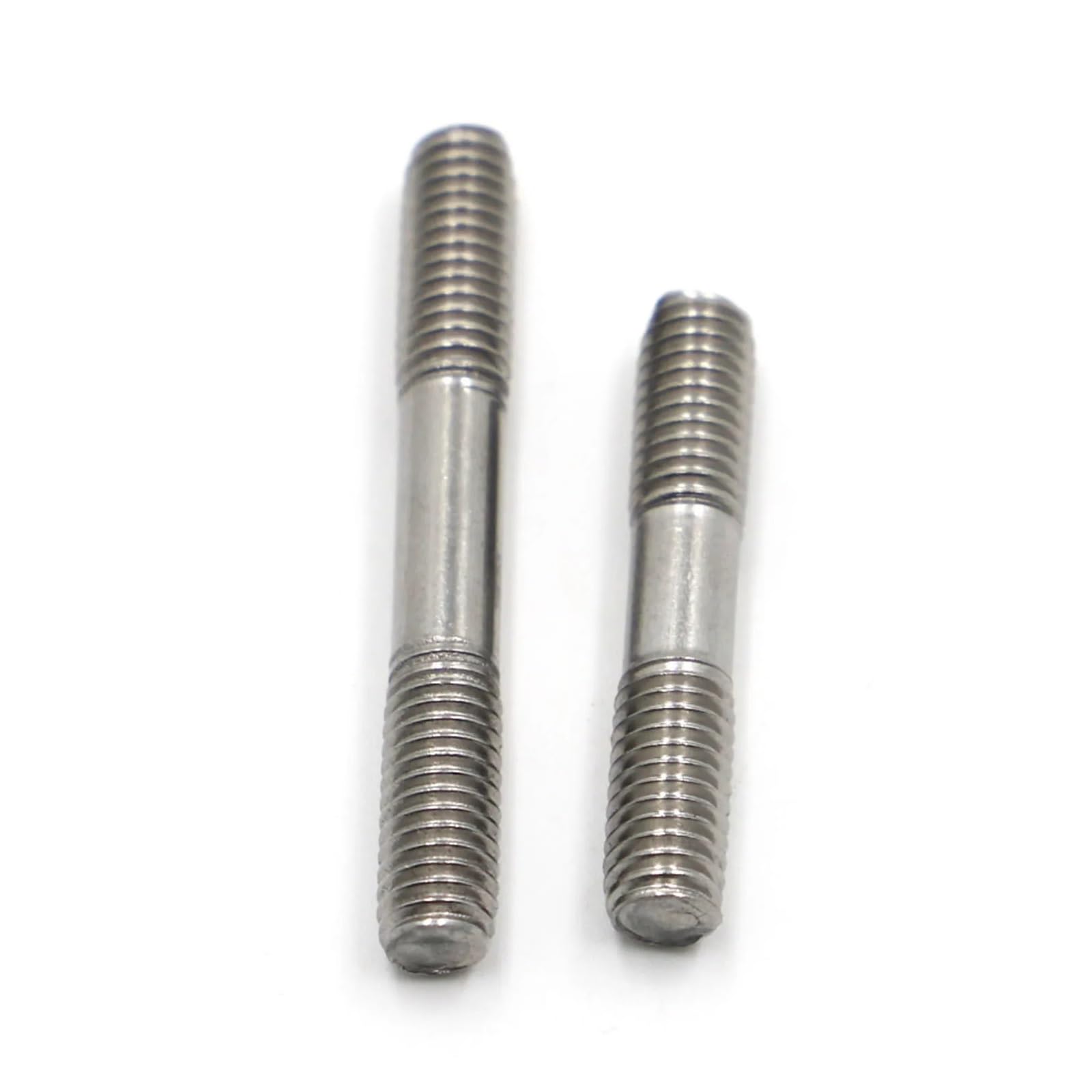 Varilla Roscada Pernos prisioneros de acero inoxidable, varilla tornillo, diente, perno doble cabeza(100mm,M3 5pcs)