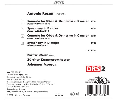 Oboe Concertos & Symphonies