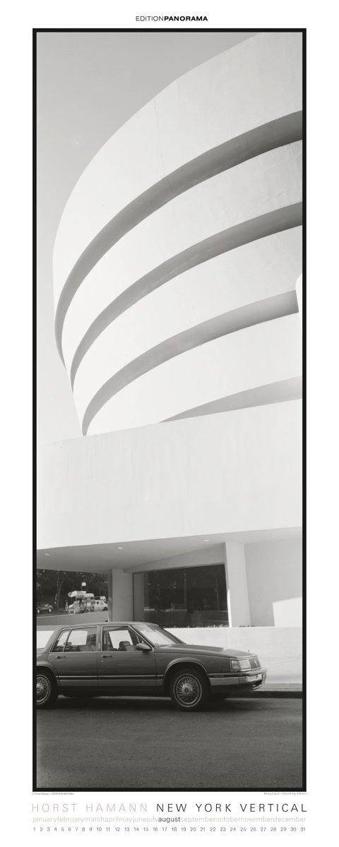 New York - Magnum Kalender immerwährend: Panorama Kalender m. immerwährendem Kalendarium