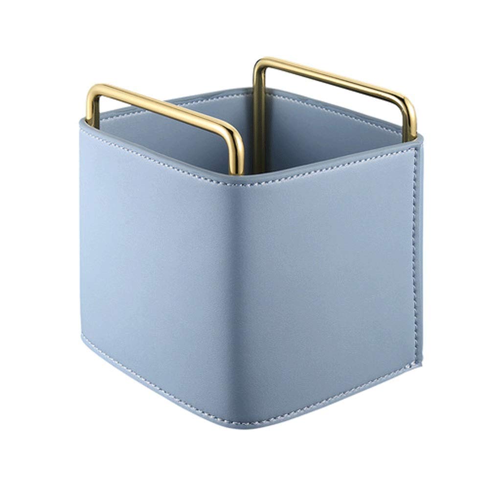 CIRONI Stifthalter für den Schreibtisch, Stiftehalter, PU-Leder, Schreibtisch-Organizer, Ständer, Dekor, Pinsel, Schreibtisch-Organizer, Dekoration für Büro, Schreibtisch, Zuhause, dekorativer Mult