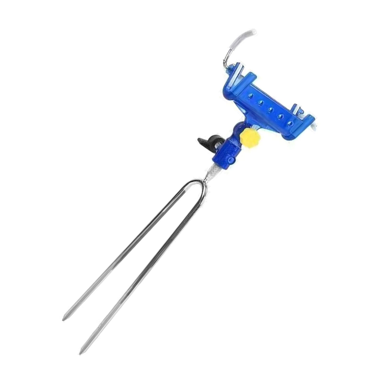 Porte-Canne à Pêche Réglable Et Orientable - Support En Acier Inoxydable, Pitons 2 Pieds, Angle 360°, Pour Pêche En Bord De Mer Ou Sur Rochers - 4