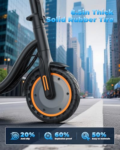 Image of MAXSHOT Electric Scooter for Adults, 8.5 /10 /14 inch Tires, 19 /22Mph, 350W /500W Motor, 21-28 Miles Range, Folding E-Scooter with Dual Suspension,APP Contro