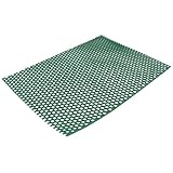 HOUDERCO Tapis de Cage pour Chien Vert en Matériaux Résistants Base Drainante Antidéchets ...