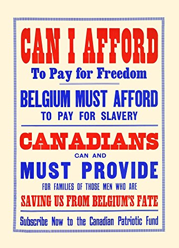Can I afford to pay for freedom Belgium must afford