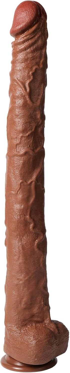 21.2 Inch Extra Long Dildo,Realistic Dildo Huge with Strong Suction Cup,BBC Dildo for Deepest Sex,Anal Plug Sex Toys for Women Men Gay