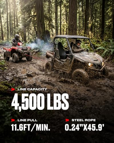 Warrior Winches Ninja 4500 lbs