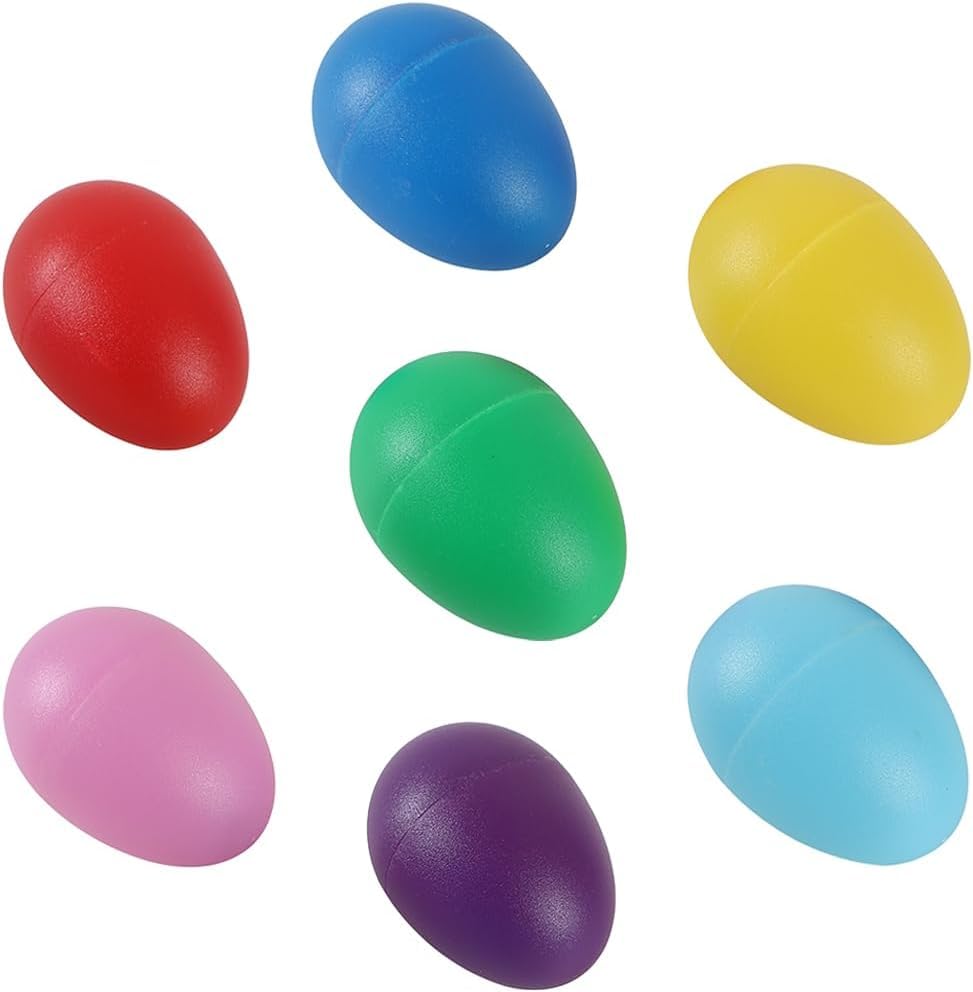 AllBright Maracas Egg Shakers Musical Instruments Playing Elevating Children Baby Educational Percussion Set of 14