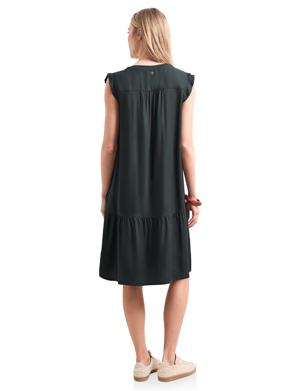 Street One Damen 1409397 Tunika-Kleid in Unifarbe (1er Pack)