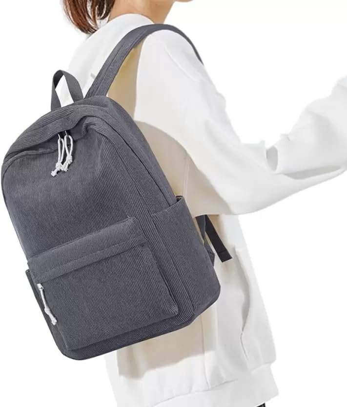Satic Medium 25 L Backpack School College Travel Backpack For Women's/Girls (Grey) | 06WBG 2