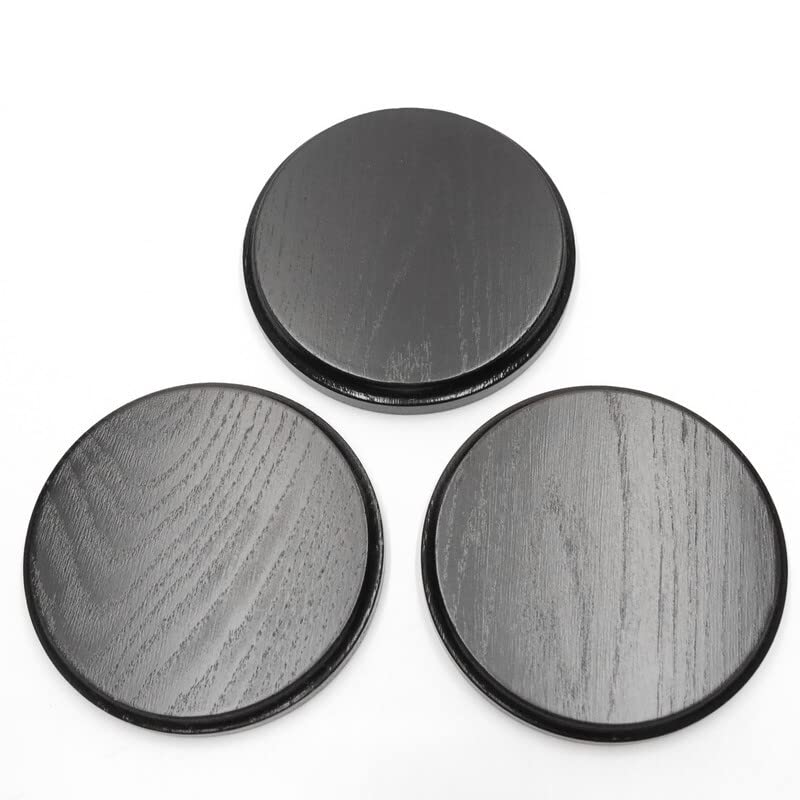 Generisch Set of 3 Wedge Signs Weapon Board Trophy Signs Round Dark AF 11 cm