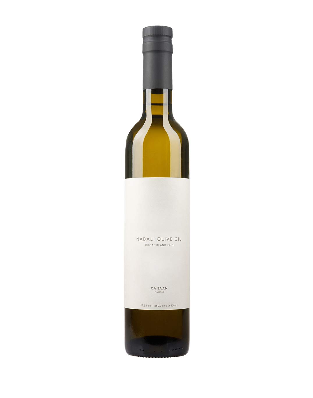 Canaan Fair Trade Organic Cold-Pressed Tree Olive Oil, Nabali, 16.9 oz