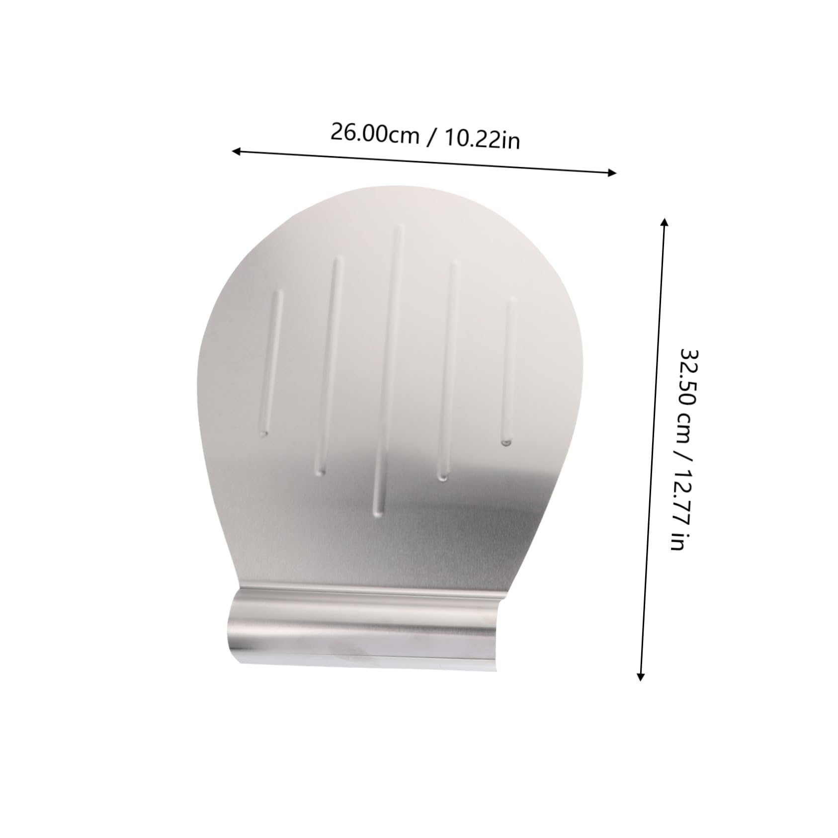 Unomor Professional Pizza Spatula Set 4 Piece Stainless Steel Cake Transfer Shovel Baking Peel for Pies Tarts Ergonomic Handle