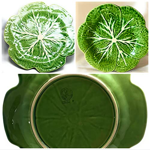 Plato para Cena Verde 12" Bordallo Pinheiro miniatura 2