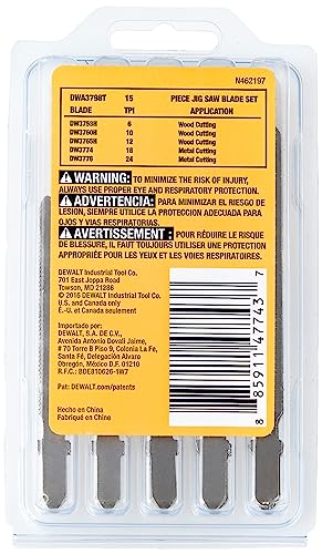 15 PIECE T-SHANK JIG SAW SET