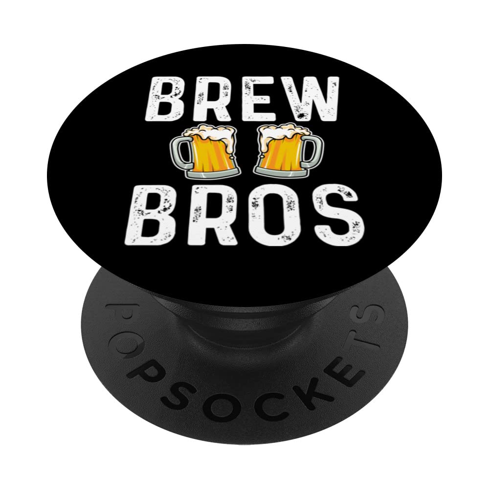 Brew Bros Funny Group Club Matching Beer Lover Drinker Home PopSockets Swappable PopGrip