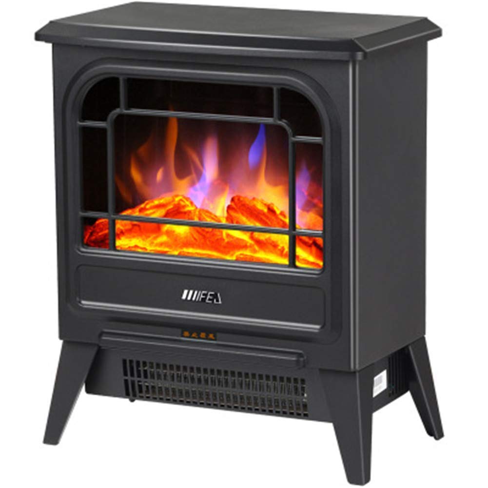 FAXIOAWA Termocamino Elettrico riscaldatore a infrarossi con Effetto Fiamma 3D Termocamino Regolabile con 2 modalità di Riscaldamento
