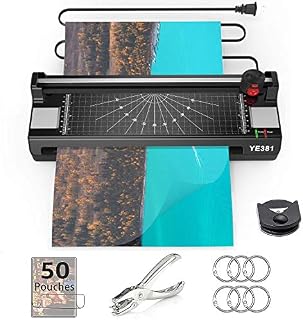 Laminator Machine for A3/A4/A6, YE381 Thermal Laminating Machine for Home Office School Use