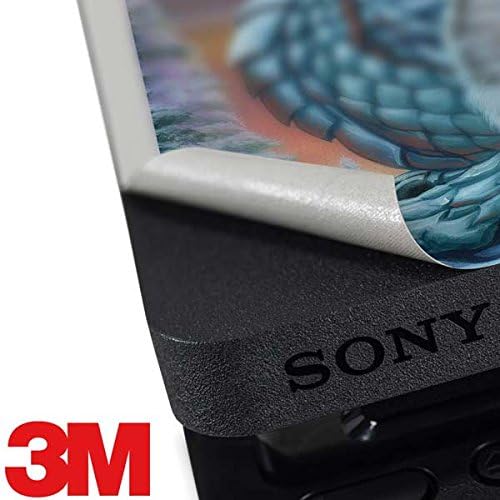 Skinit Decal Gaming Skin Compatible with PS4 Slim - Officially Licensed Tate and Co. Dragon and The Wolf Design